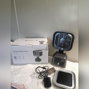 Desktop Range Hood with Black Finish